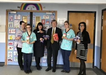 Easter Visit to Children's Ward